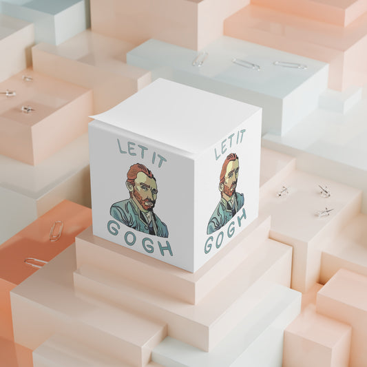 Let It Gogh Note Cube - Fandom-Made
