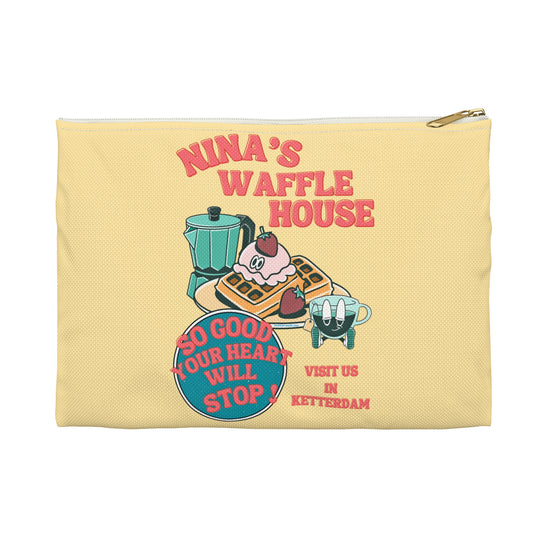Nina's Waffle House Accessory Pouch - Fandom-Made