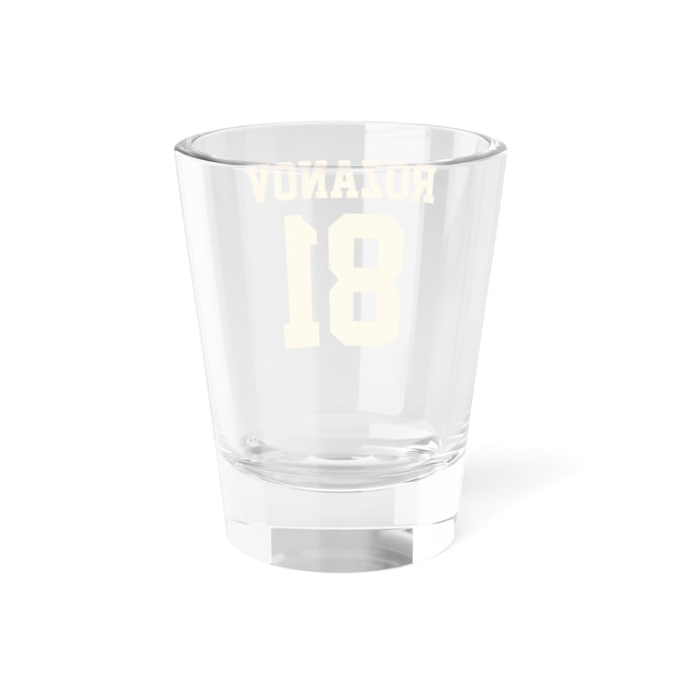 Rozanov Shot Glass - Fandom-Made