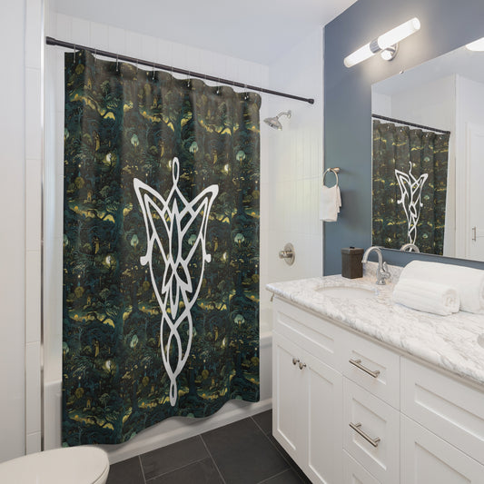 Evenstar Shower Curtain - Fandom-Made