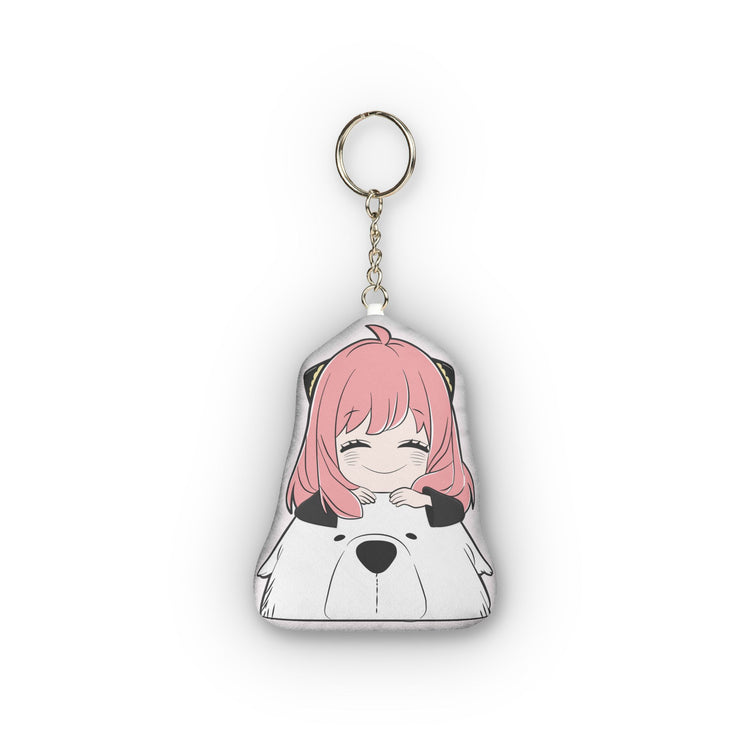 Anya Forger And Bond Mini Plush Keychain
