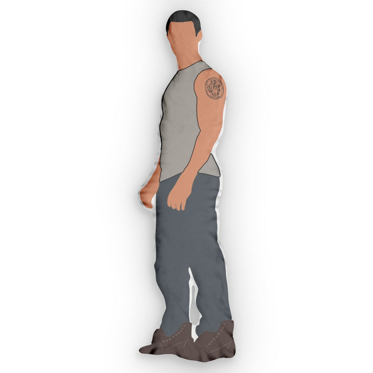 Jake-Shaped Pillow