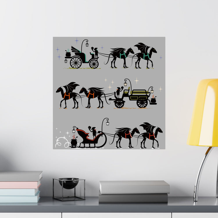 Dobby And Thestrals Poster - Fandom-Made