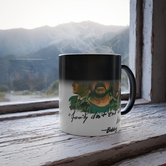 Family Don't End With Blood Magic Mug - Fandom-Made