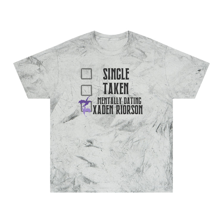 Mentally Dating Xaden Riorson Color Blast T-Shirt - Fandom-Made