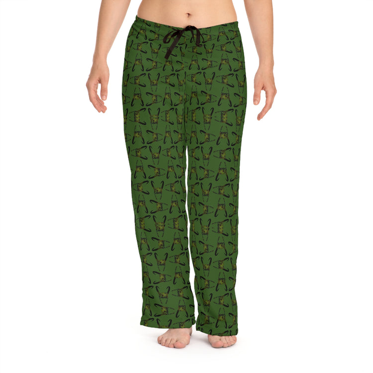 Loki Helmet Women's Pajama Pants - Fandom-Made