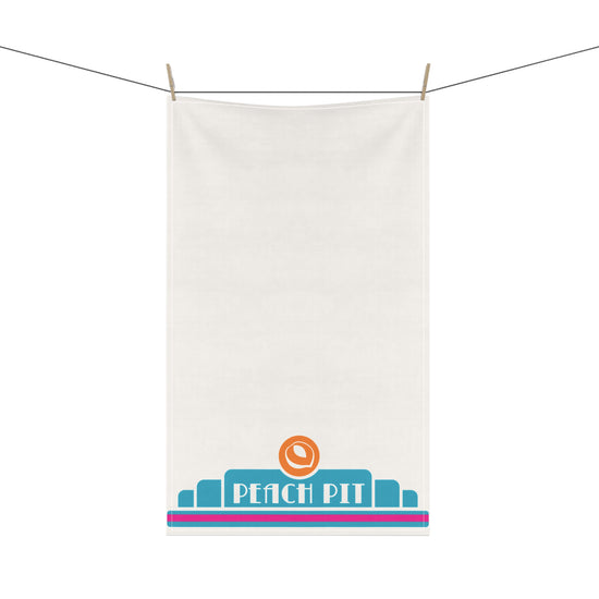 The Peach Pit Kitchen Towel - Fandom-Made