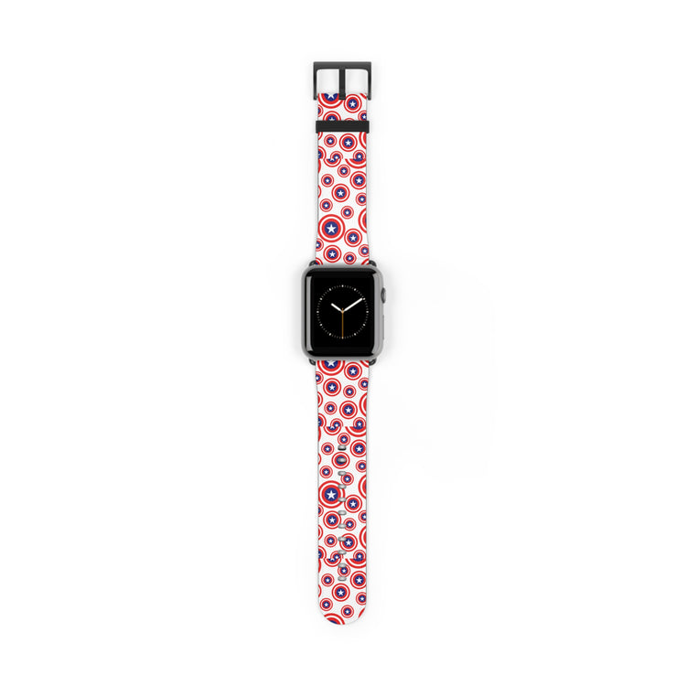 Captain America Watch Band - Fandom-Made