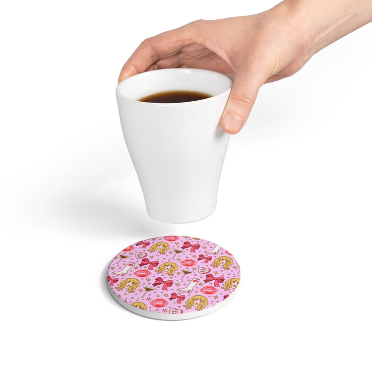 Sabrina Carpenter Ceramic Coaster - Fandom-Made