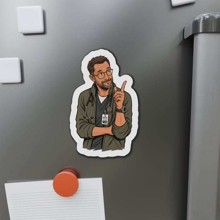 Dr. Robinavitch Die-Cut Magnet