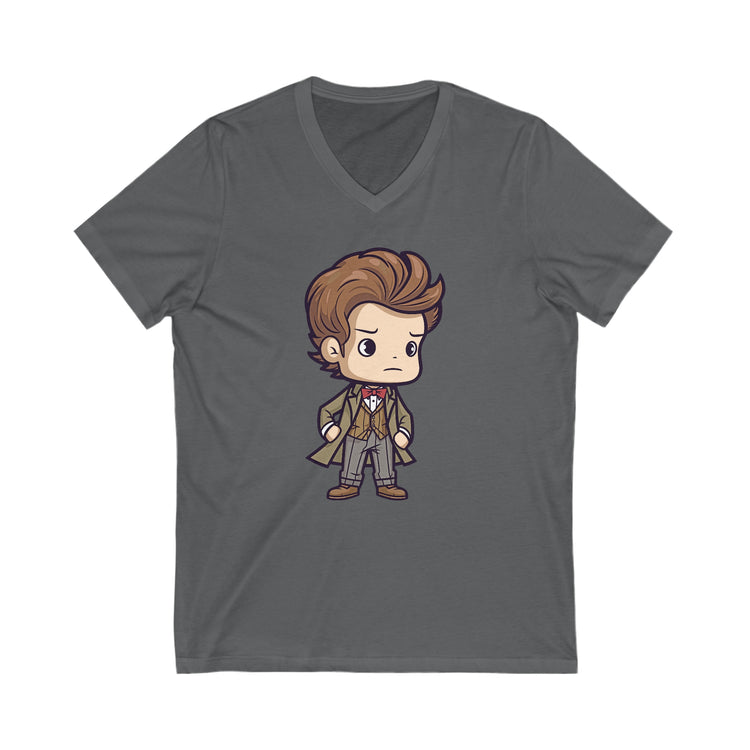 The 11th Doctor V-Neck Tee - Fandom-Made