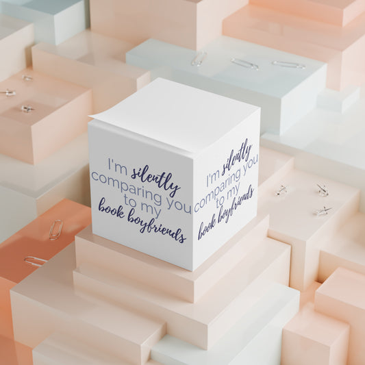 Book Boyfriends Note Cube - Fandom-Made
