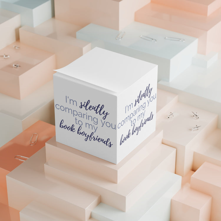 Book Boyfriends Note Cube - Fandom-Made