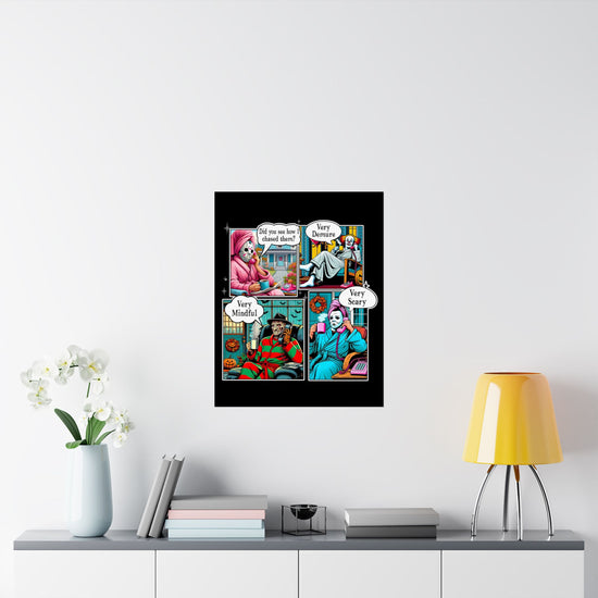 Very Demure Very Mindful Very Scary Poster - Fandom-Made