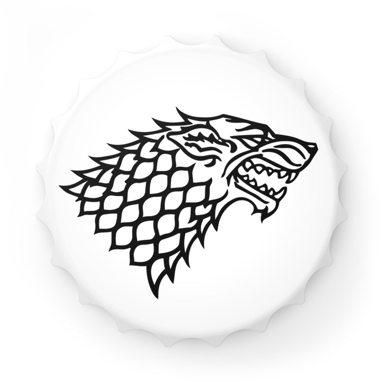 Stark Direwolf Bottle Opener - Fandom-Made