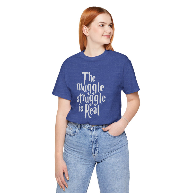 The Muggle Struggle Unisex T-Shirt - Fandom-Made