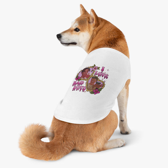 I Love Bad Boys Pet Tank Top - Fandom-Made