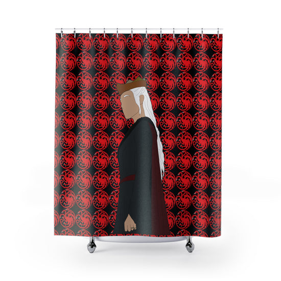 Princess Rhaenyra Targaryen All-Over Print Shower Curtains - Fandom-Made