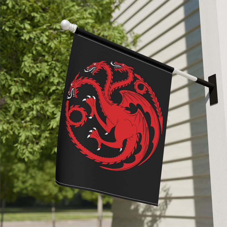 House Targaryen Sigil Garden & House Banner