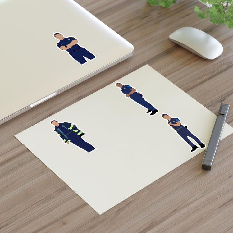 9-1-1 Sticker Sheet - Fandom-Made