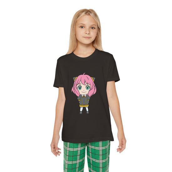 Anya Youth Short Sleeve Holiday Outfit Set - Fandom-Made