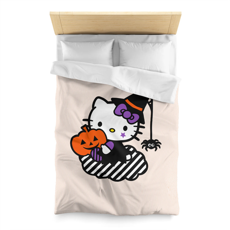 Witchy Kitty Duvet Cover