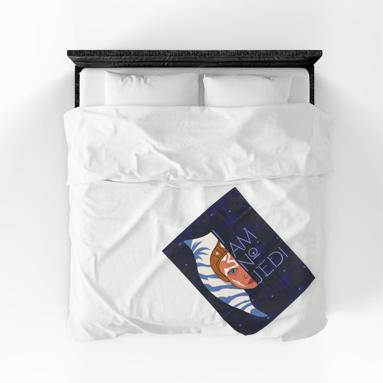 No Jedi Velveteen Plush Blanket