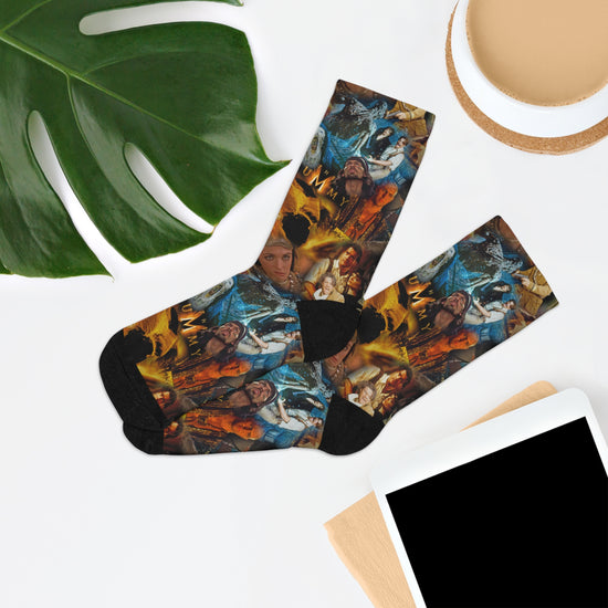 The Mummy All Over Print Recycled Socks - Fandom-Made