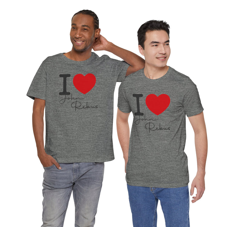 I Love John Rebus T-Shirt - Fandom-Made