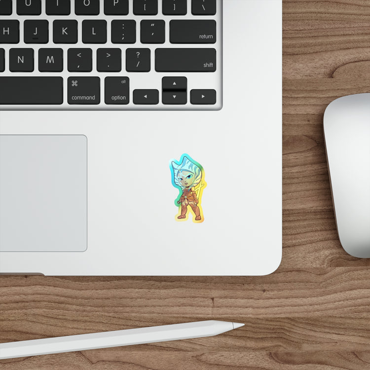 Ahsoka Tano Holographic Sticker