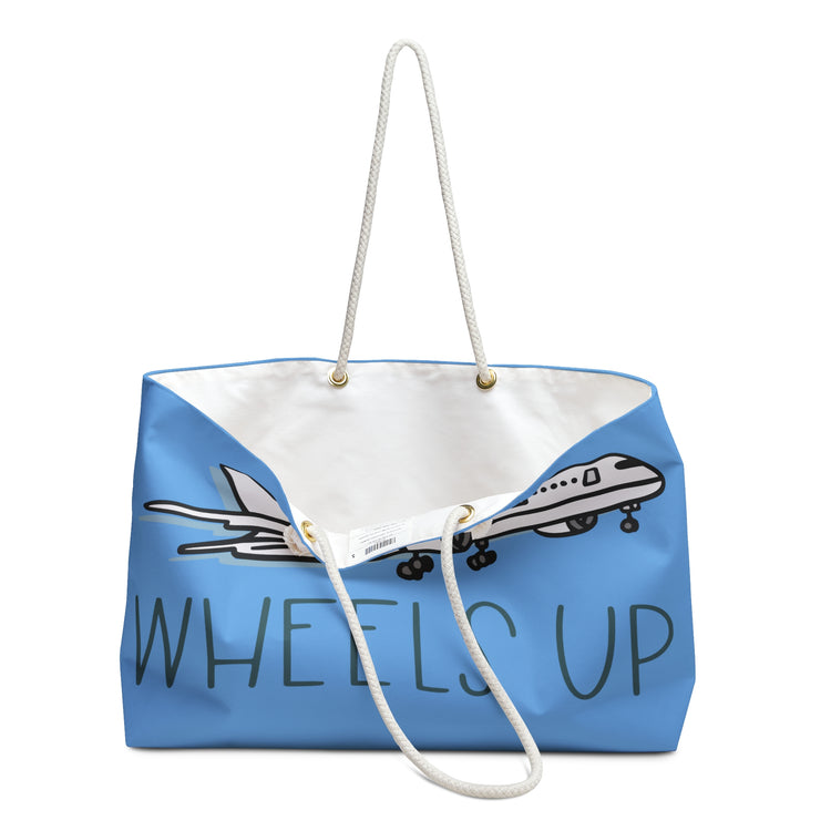 Wheels Up Weekender Bag - Fandom-Made