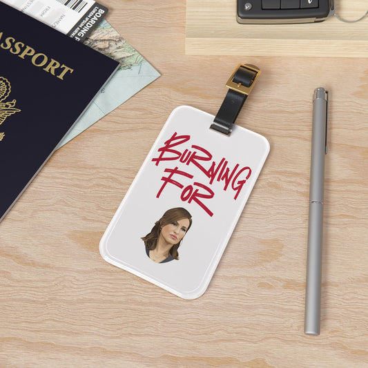Burning For Benson Luggage Tag - Fandom-Made