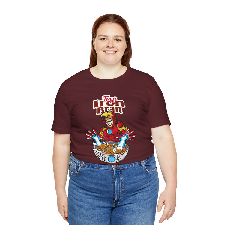 Tony's Iron Bran T-Shirt - Fandom-Made