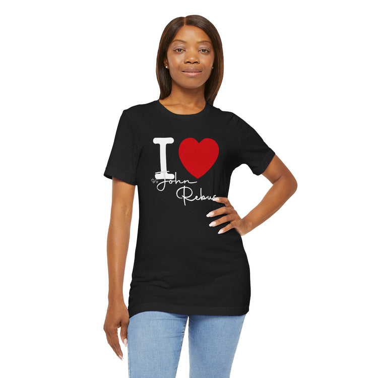 I Love John Rebus T-Shirt - Fandom-Made