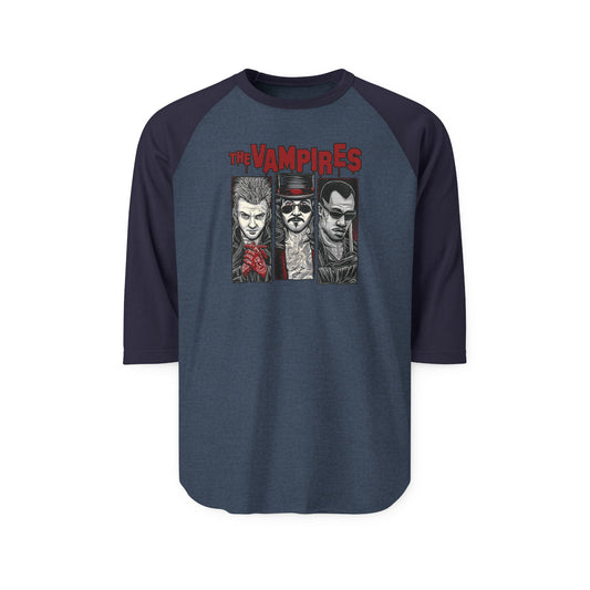 The Vampires 3/4 Raglan Shirt - Fandom-Made