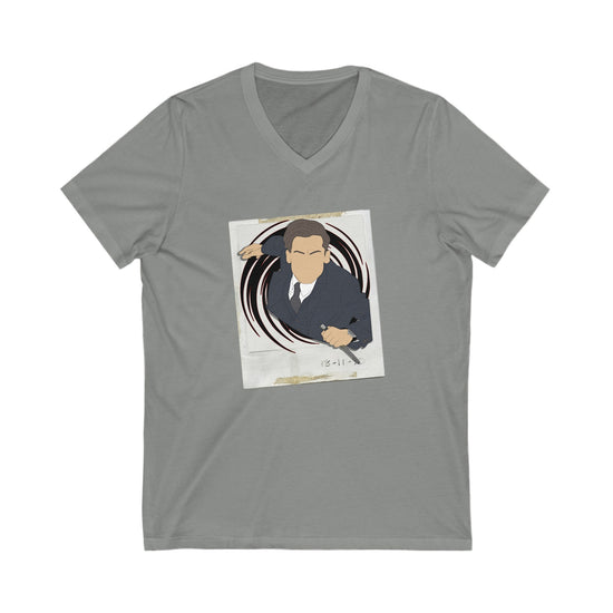 Number Five V-Neck Tee - Fandom-Made