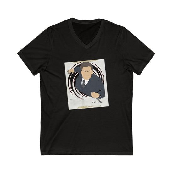 Number Five V-Neck Tee - Fandom-Made