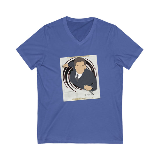 Number Five V-Neck Tee - Fandom-Made