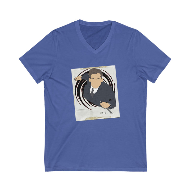 Number Five V-Neck Tee - Fandom-Made