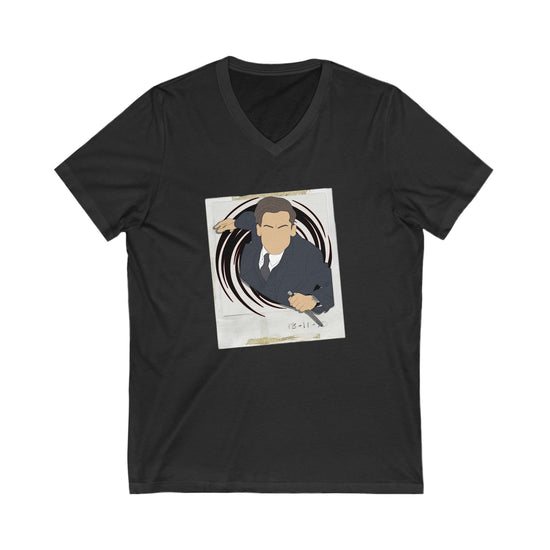 Number Five V-Neck Tee - Fandom-Made