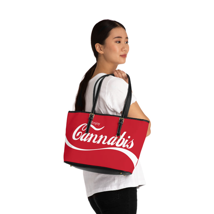 Enjoy Cannabis Shoulder Bag - Fandom-Made