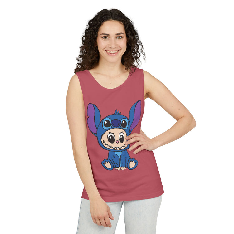 Bubu Stitch Tank Top - Fandom-Made