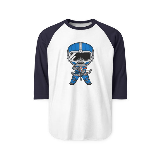 Taskmaster 3/4 Raglan Shirt - Fandom-Made