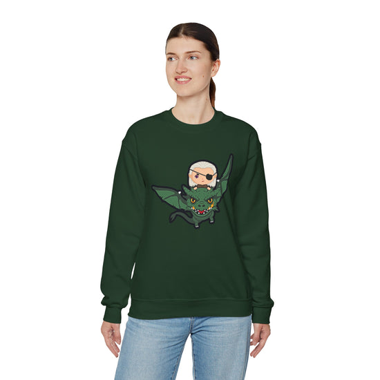 Aemond and Vhager Unisex Crew Neck Sweatshirt - Fandom-Made