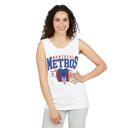 Montreal Metros Unisex Garment-Dyed Tank Top