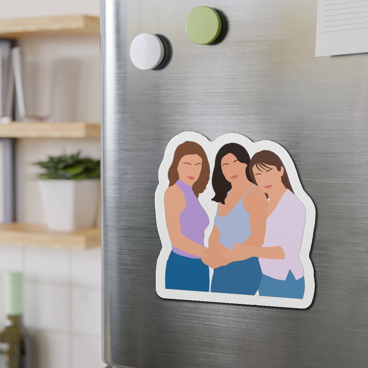 Charmed Trio Die-Cut Magnet - Fandom-Made
