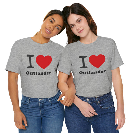 I Love Outlander T-Shirt - Fandom-Made