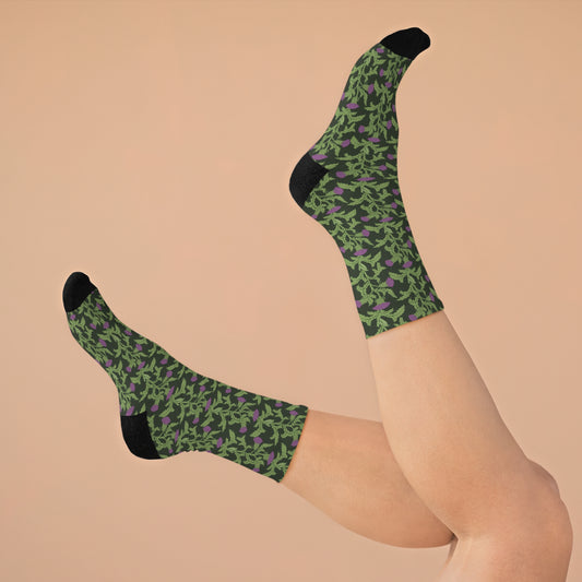 Thistle Recycled Socks - Fandom-Made
