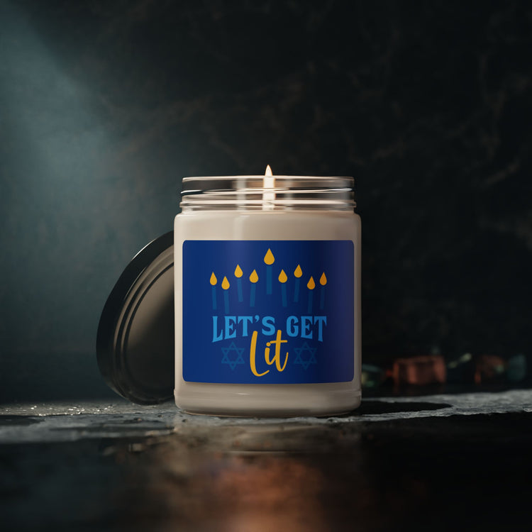 Let's Get Lit Scented Candle - Fandom-Made