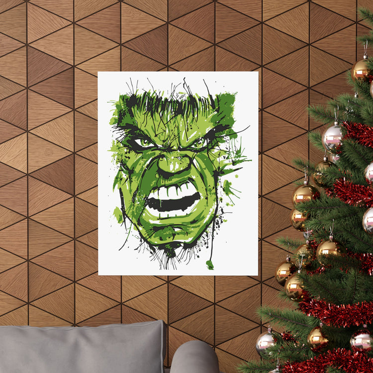 Hulk Face Poster
